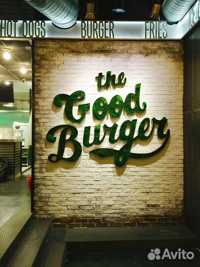 Панно из стабилизированного мха