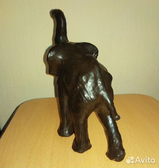 Слон из Индии кожа-попьемоше