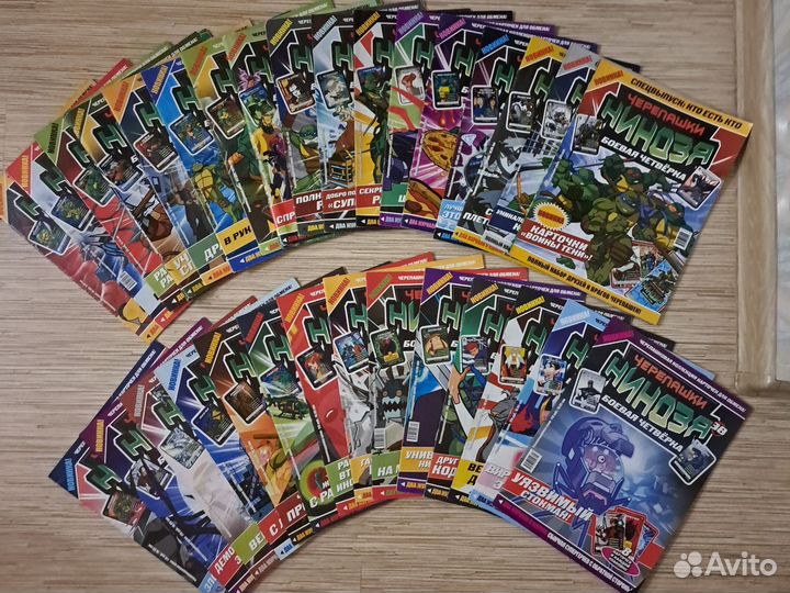 Журналы черепашки ниндзя боевая четверка