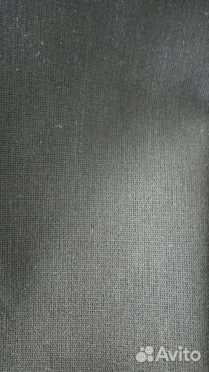 Черный цвет ткани отрез