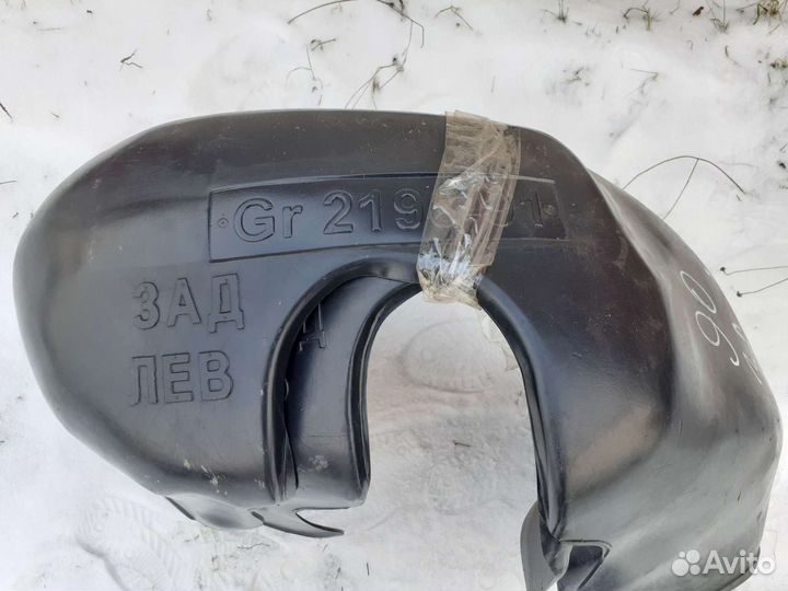 Защита задних арок лада гранта