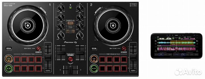 Dj контроллер pioneer ddj 200