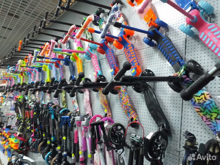 Самокат для взрослых и детей