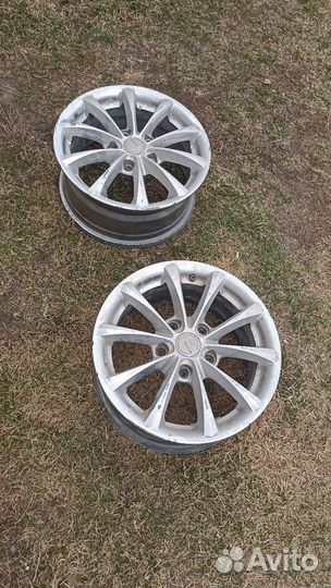 Литые диски r15 5x114 3 бу