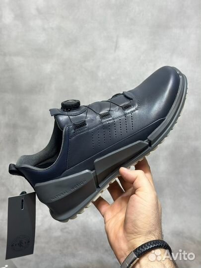Кроссовки мужские ecco натуральная кожа