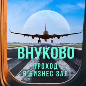 Проход (купон, пропуск) в бизнес зал Внуково VKO