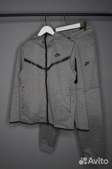 Костюм Nike Tech Fleece темно-серый