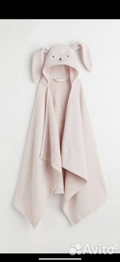 Новое детское полотенце Зайка h&m
