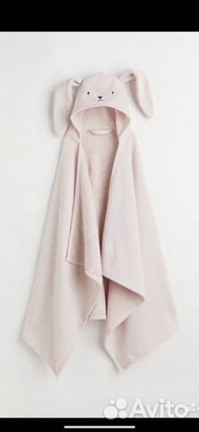 Новое детское полотенце Зайка h&m