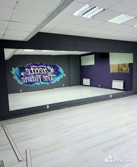 Зеркало в зал танцев/фитнес