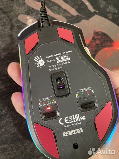 Игровая мышь bloody w70 max