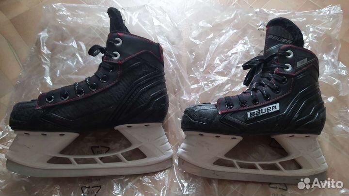 Хоккейные коньки bauer 33.5разер