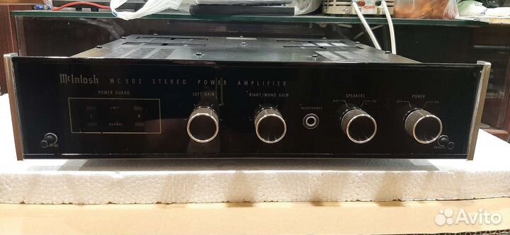 Усилитель мощности mcintosh mc 502