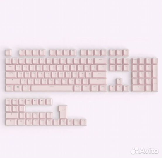 Кейкапы pbt с кириллицей