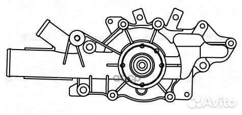 Насос водяной LWP15700 luzar