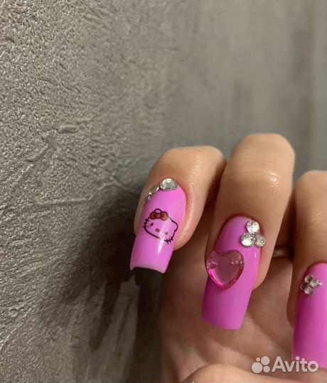 Маникюр гель лак