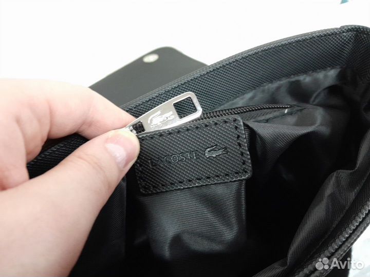 Сумка мужская через плечо lacoste