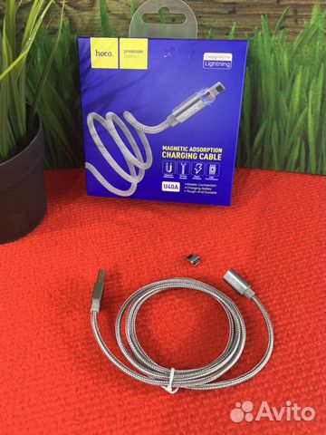 Магнитный кабель айфон hoco фирменный