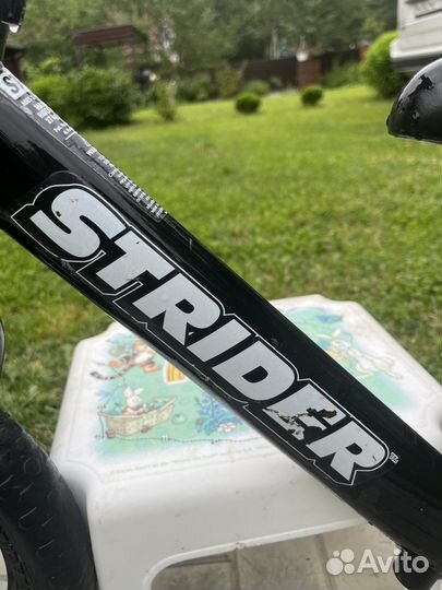 Беговел strider + чехол + защита на обувь