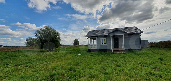 Дом 55 м² на участке 10 сот.