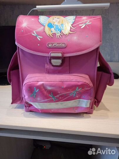 Детский ортопедический ранец с пакетом вещей