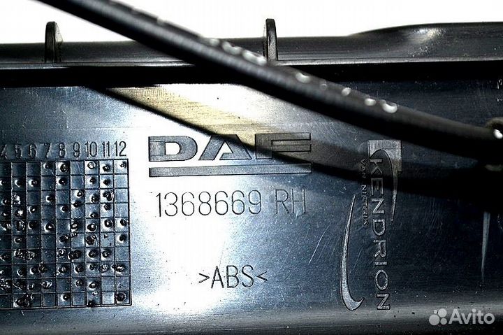 Накладка порога, правая DAF XF105 (01.05)