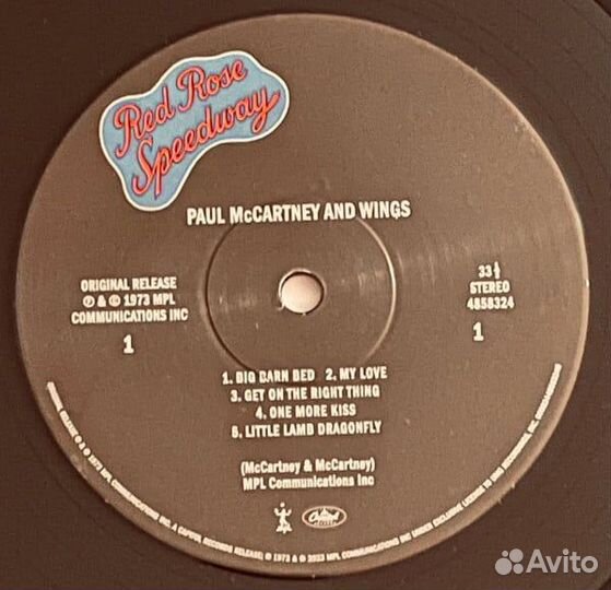 Винил Paul McCartney & Wings – Red Rose Speedway