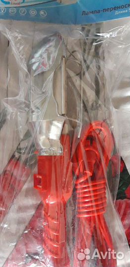 Переносная лампа Шнур 5м новая с выключателем