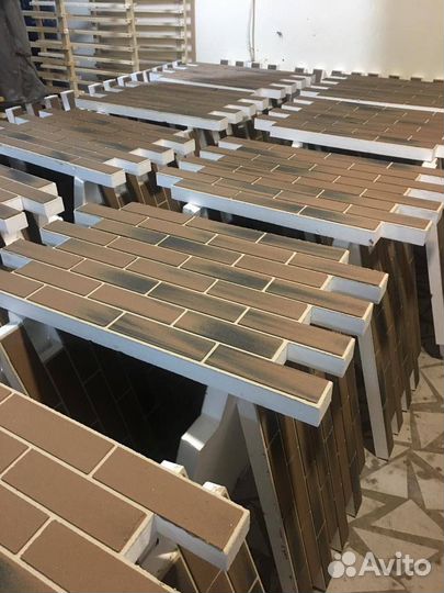 Фасадные термопанели под кирпич