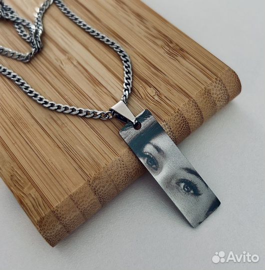 Кулон с гравировкой