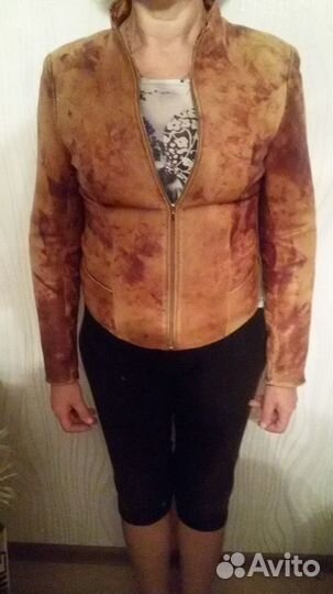 Куртка из натуральной кожи турецкая б\у