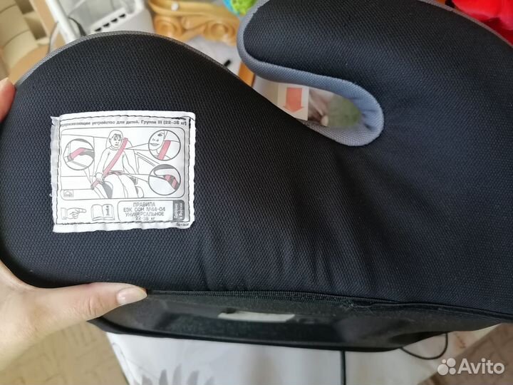 Автокресло бустер от 22 кг до 36