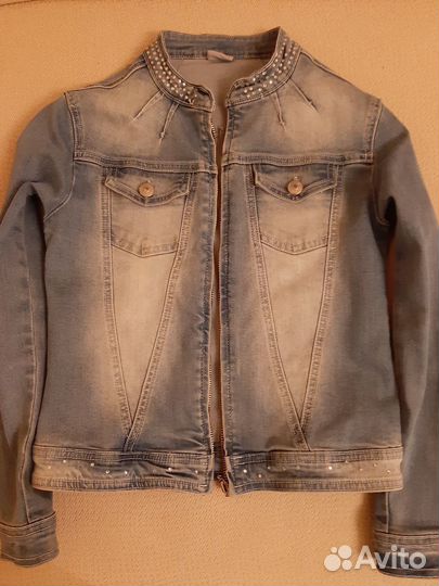 Джинсовая куртка 146-76