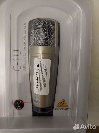 Продаю Студийный микрофон behringer C-1U
