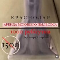 Аренда моющего пылесоса для мебели, Краснодар