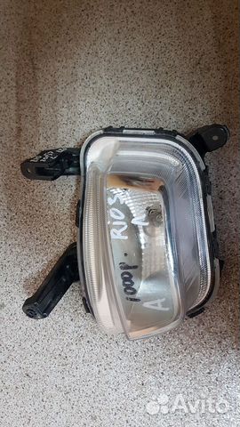 Левая противотуманная фара kia rio 3 QB