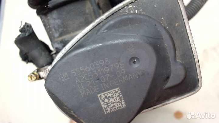 Заслонка дроссельная Chevrolet Cruze, 2010