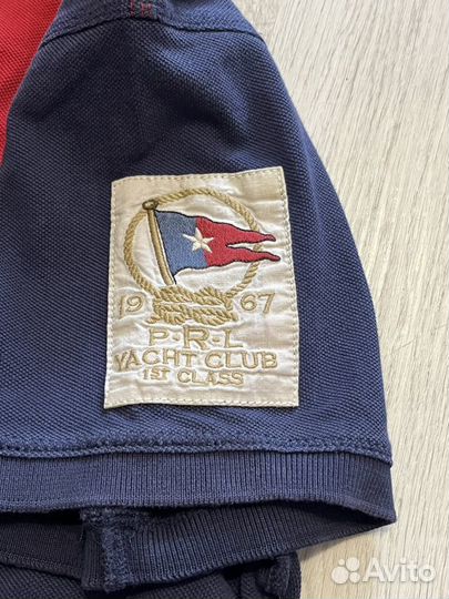 Polo Ralph Lauren Yachting M vintage поло мужское