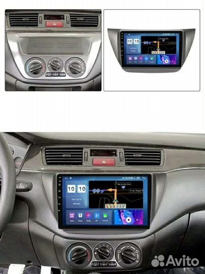 Штатная магнитола Mitsubishi lancer 9 8 ядер сим