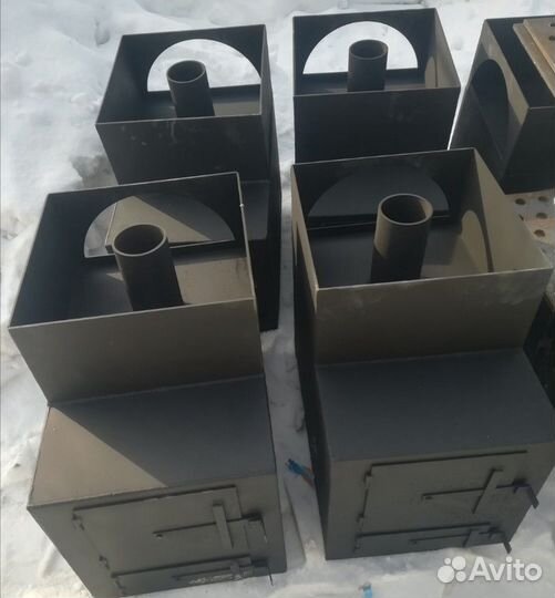 Печь с баком