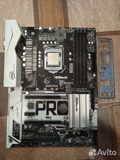 Материнка Asrock b250 pro4