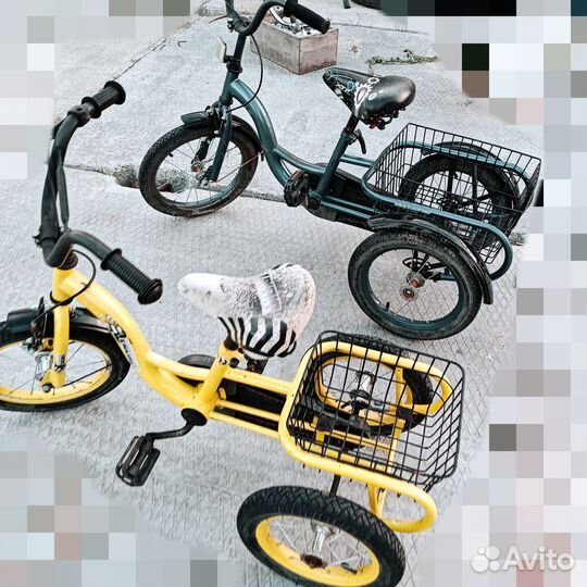 Трехколесный велосипед детский