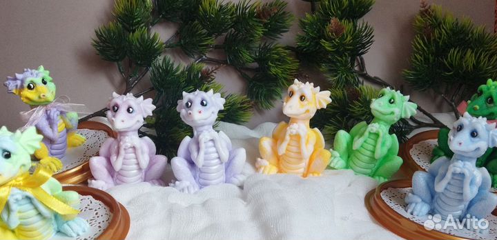 Мыло дракончик