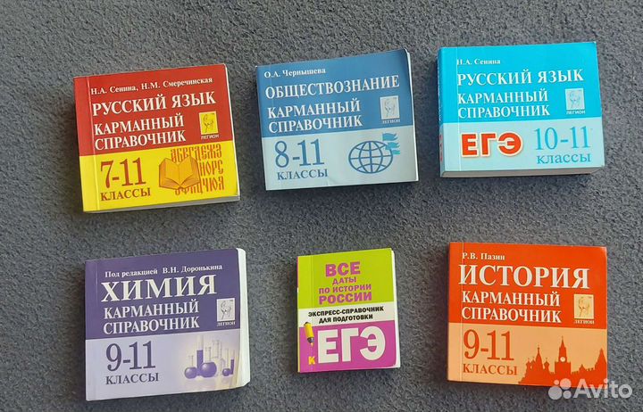 Карманный справочник егэ русский язык