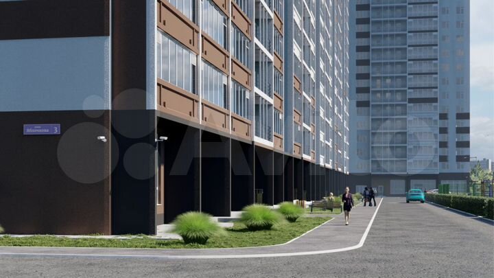 3-к. квартира, 89,2 м², 10/17 эт.