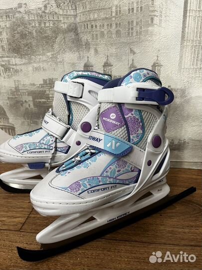 Коньки детские раздвижные