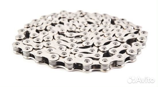 Цепь на велосипед односкоростная. новая
