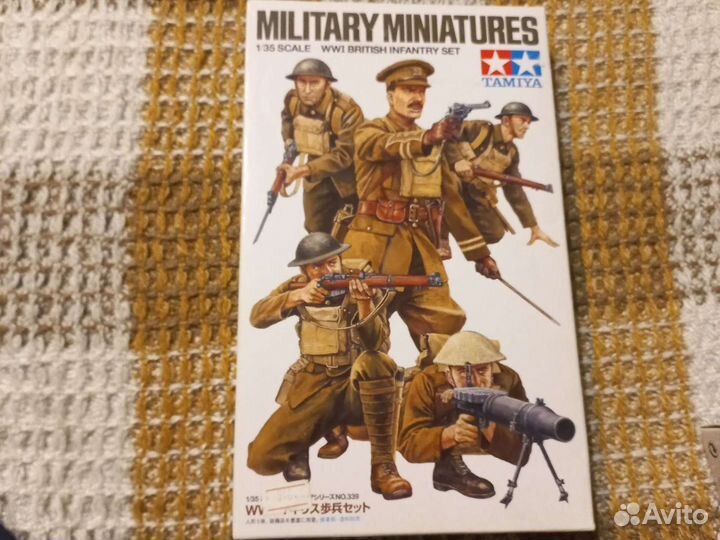 Фигурки солдат коллекционные Tamiya