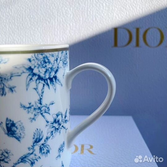 Кружка Dior фарфор посуда