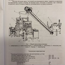 Вибростол для произвадства тротуарной плитки